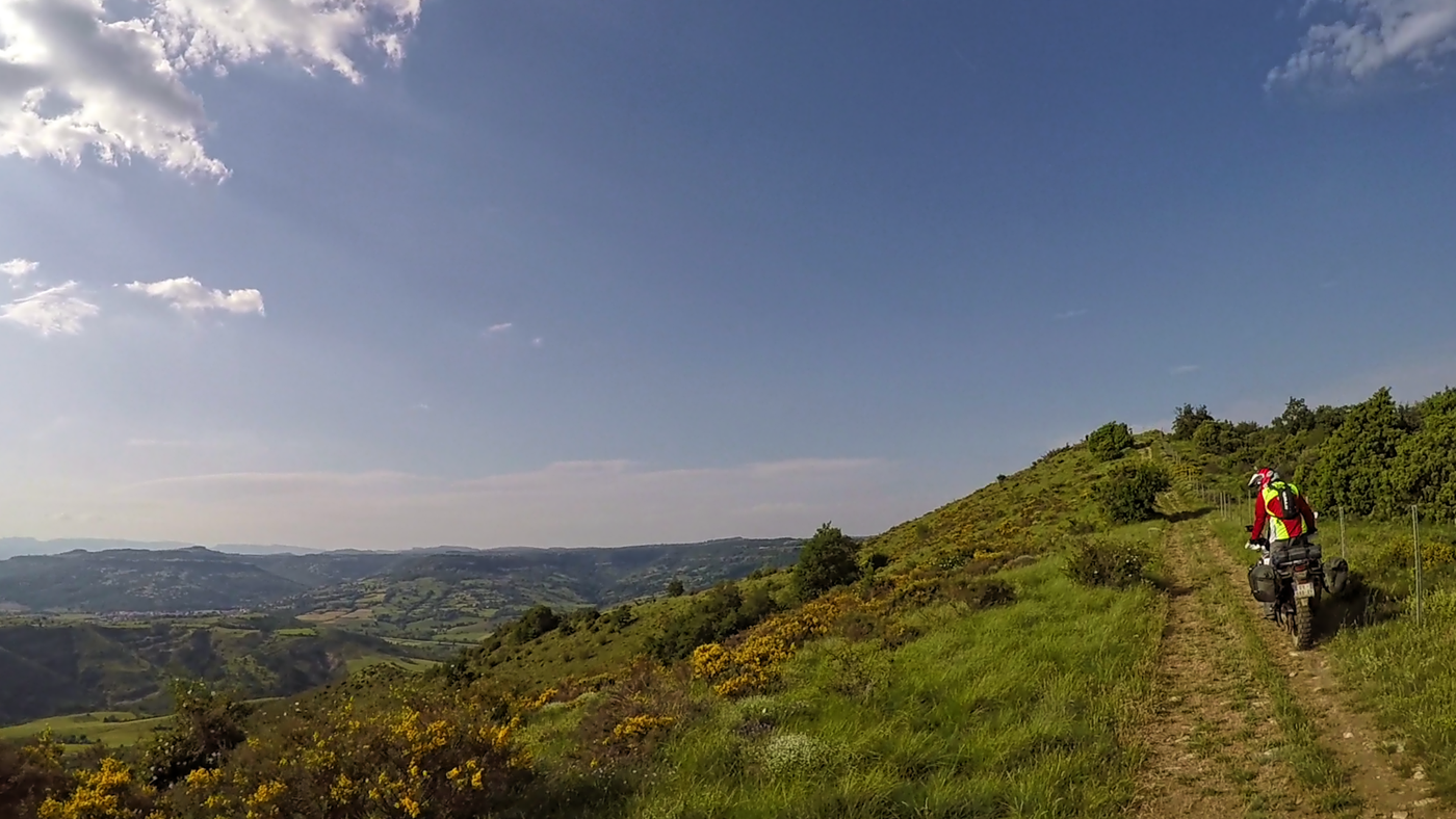 Rando moto trail