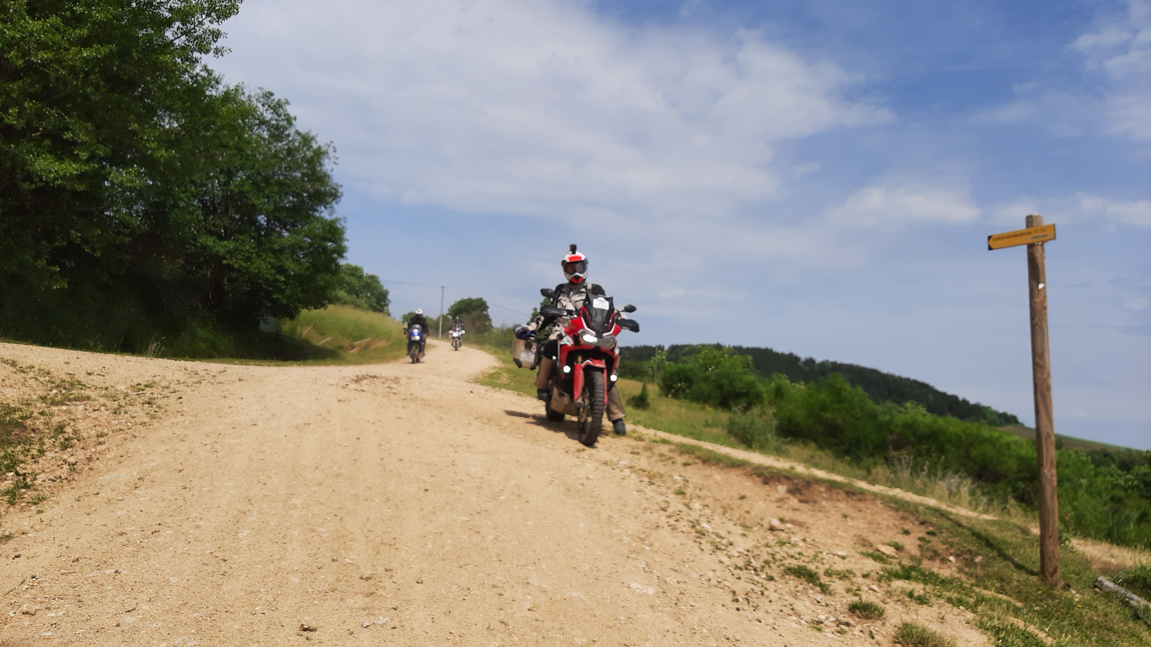 Rando moto trail