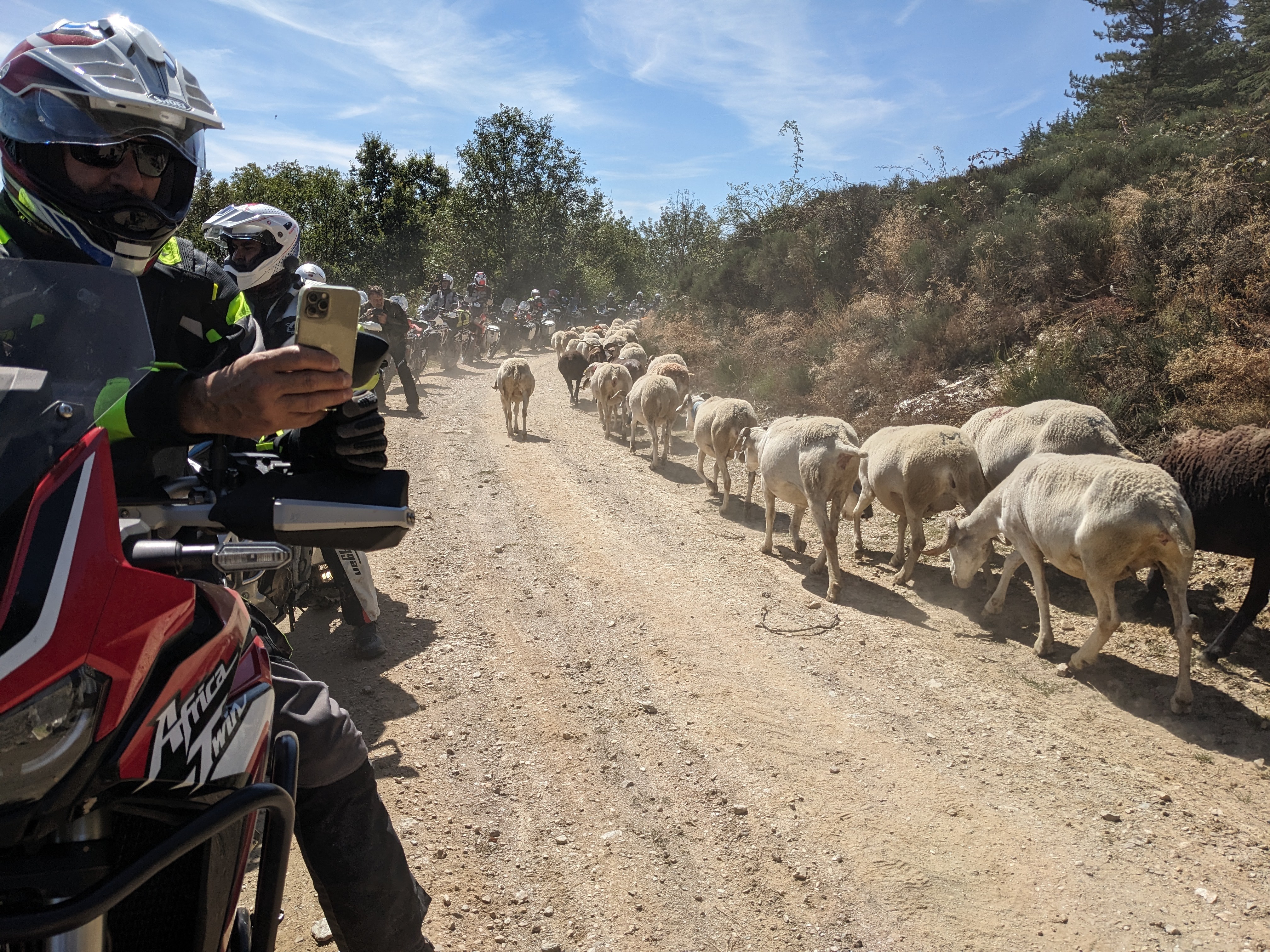 Rando moto trail