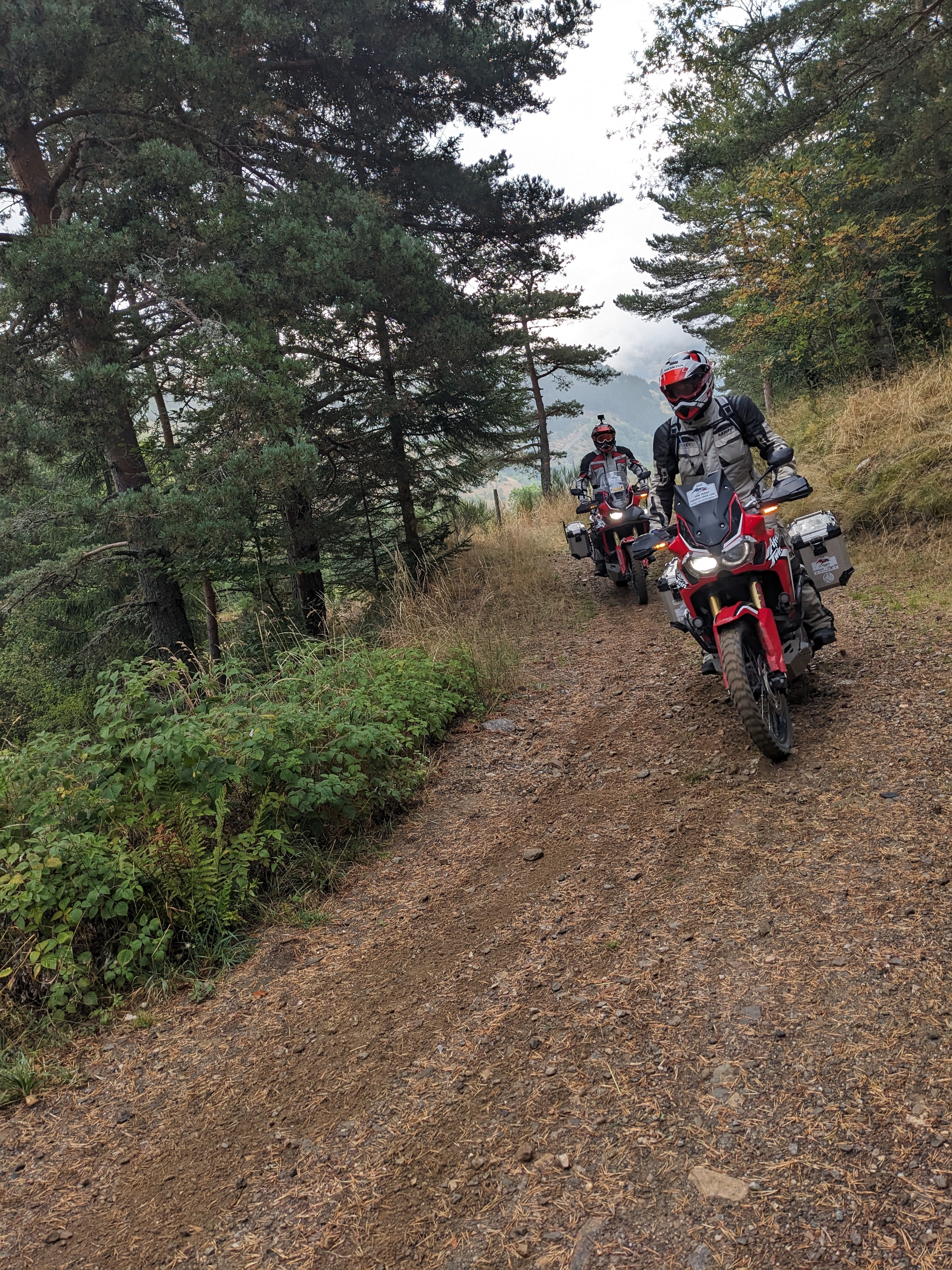 Rando moto trail