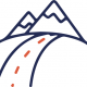Route montagne